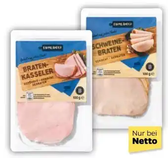 NETTO Farmländer Bratenkasseler Angebot