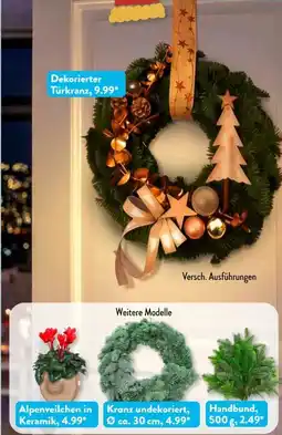 Aldi Süd Gardenline Weihnachtliche Dekoration Angebot