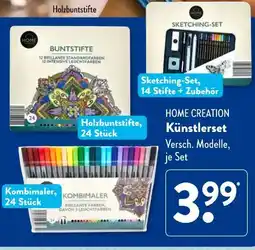 Aldi Süd Home Creation Künstler-Set Angebot