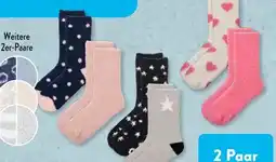 Aldi Süd Up2Fashion Damen Flausch-Socken 2 Paar Angebot