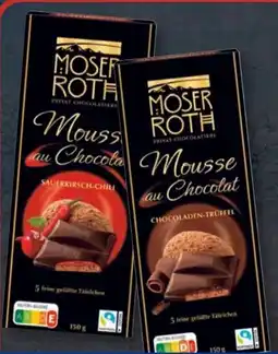 Aldi Süd Moser Roth Schokolade Mousse au Chocolat Angebot