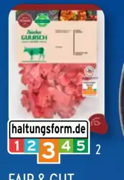 Aldi Süd Fair & Gut Rinder-Gulasch Angebot