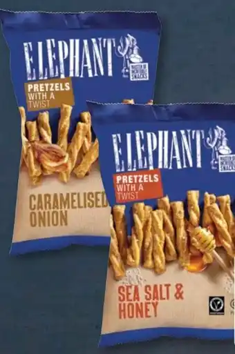 Aldi Süd Elephant Snacks Twisted Pretzels Angebot