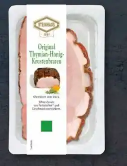 Aldi Süd Steinhaus Braten-Aufschnitt Angebot