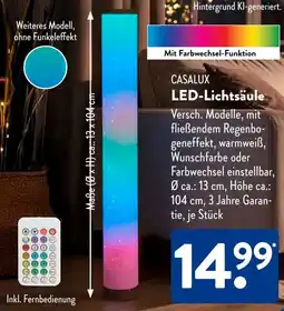 Aldi Süd CASALUX LED-Lichtsäule Angebot