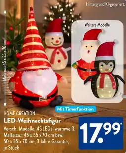 Aldi Süd HOME CREATION LED-Weihnachtsfigur Angebot