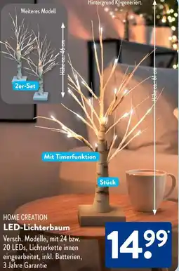 Aldi Süd HOME CREATION LED-Lichterbaum Angebot