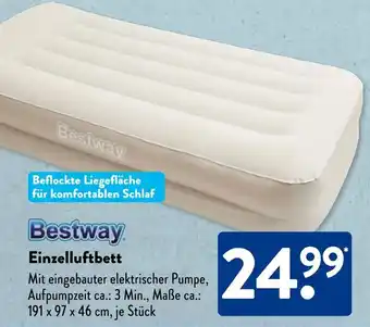 Aldi Süd Bestway Einzelluftbett Angebot