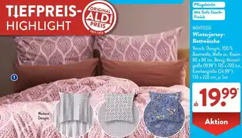 Aldi Süd NOVITESSE Winterjersey Bettwäsche Angebot