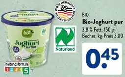 Aldi Süd Bio-Joghurt pur Angebot