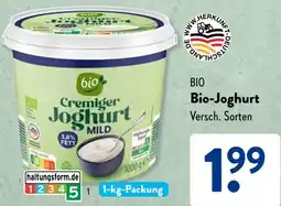 Aldi Süd Bio-Joghurt Angebot