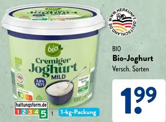 Aldi Süd Bio-Joghurt Angebot