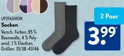 Aldi Süd UP2FASHION Socken Angebot