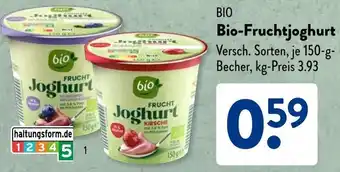 Aldi Süd Bio-Fruchtjoghurt Angebot