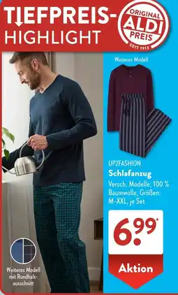 Aldi Süd UP2FASHION Schlafanzug Angebot