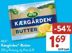 Aldi Süd ARLA Kærgården Butter Angebot
