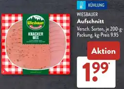 Aldi Süd WIESBAUER Aufschnitt Angebot