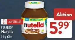 Aldi Süd FERRERO Nutella Angebot