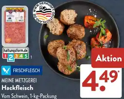 Aldi Süd MEINE METZGEREI Hackfleisch Angebot