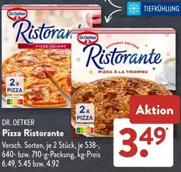Aldi Süd DR. OETKER Pizza Ristorante Angebot