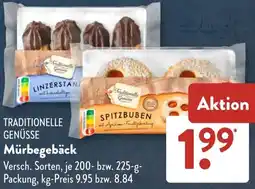 Aldi Süd TRADITIONELLE GENÜSSE Mürbegebäck Angebot