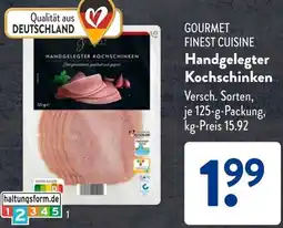Aldi Süd GOURMET FINEST CUISINE Handgelegter Kochschinken Angebot