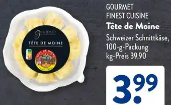 Aldi Süd GOURMET FINEST CUISINE Tête de Moine Angebot