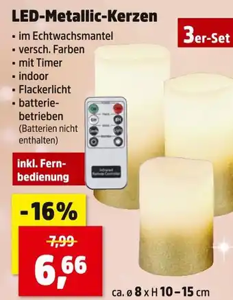 Thomas Philipps Led-metallic-kerzen Angebot