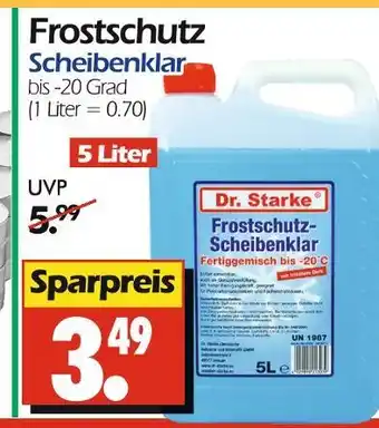 Wreesmann Dr. starke frostschutz-scheibenklar Angebot