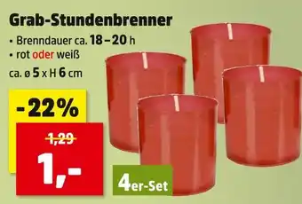 Thomas Philipps Grab-stundenbrenner rot Angebot