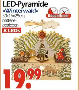 Wreesmann Led-pyramide winterwald Angebot