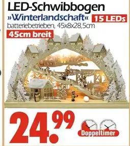 Wreesmann Led-schwibbogen winterlandschaft Angebot
