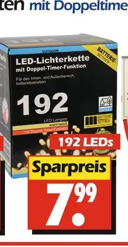 Wreesmann Led-lichterkette mit doppel-timer-funktion Angebot
