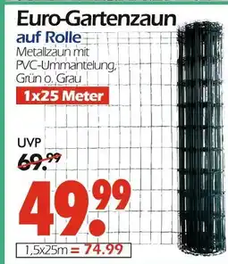 Wreesmann Euro-gartenzaun auf rolle 1x25 meter Angebot