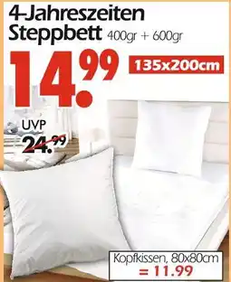 Wreesmann 4-jahreszeiten steppbett Angebot
