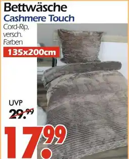 Wreesmann Bettwäsche cashmere touch Angebot
