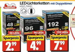 Wreesmann Led-lichterkette mit doppel-timer-funktion 48 leds Angebot
