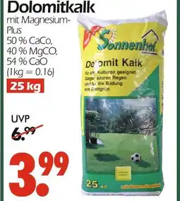 Wreesmann Sonnenhof dolomitkalk mit magnesium-plus Angebot