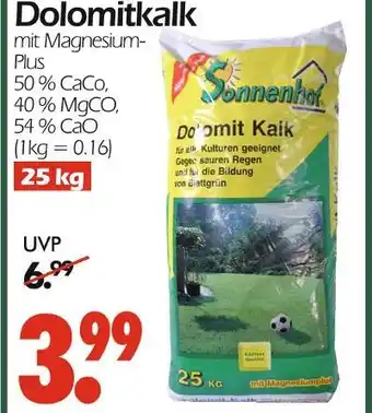 Wreesmann Sonnenhof dolomitkalk mit magnesium-plus Angebot
