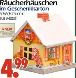 Wreesmann Knox räucherhäuschen Angebot