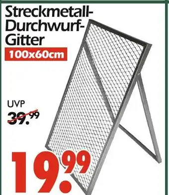 Wreesmann Streckmetall-durchwurf-gitter Angebot