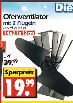 Wreesmann Ofenventilator Angebot