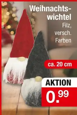 Zimmermann Weihnachtswichtel Angebot