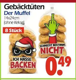 Wreesmann Gebäcktüten der muffel ich hasse backen Angebot
