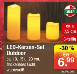 Zimmermann Led-kerzen-set outdoor Angebot