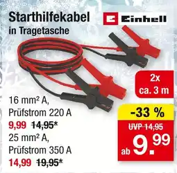 Zimmermann Einhell starthilfekabel Angebot