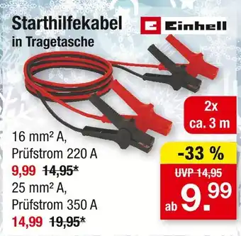 Zimmermann Einhell starthilfekabel Angebot
