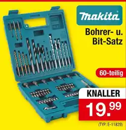 Zimmermann Makita bohrer- u. bit-satz Angebot