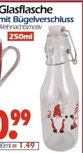 Wreesmann Glasflasche mit bügelverschluss Angebot
