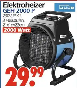 Wreesmann Güde elektroheizer geh 2000 p Angebot